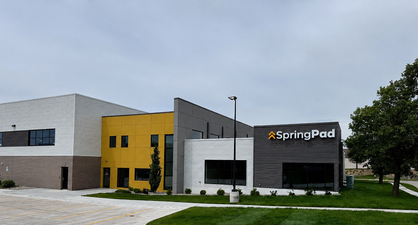SpringPad building exterior in Lincoln